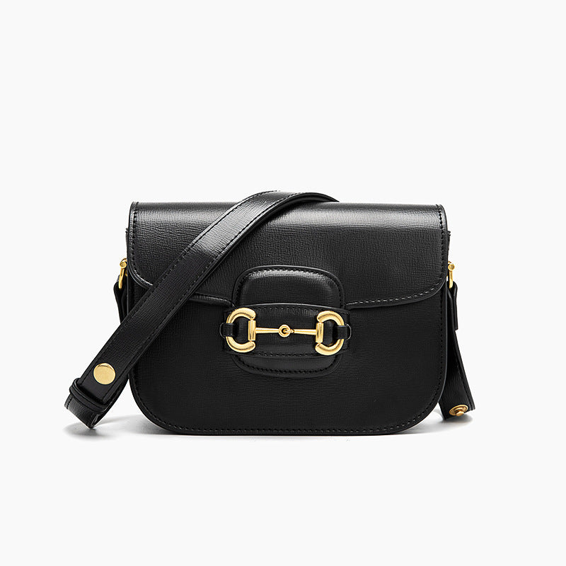Women's Design High-grade Retro Horse Saddle Presbyopic Shoulder Bags