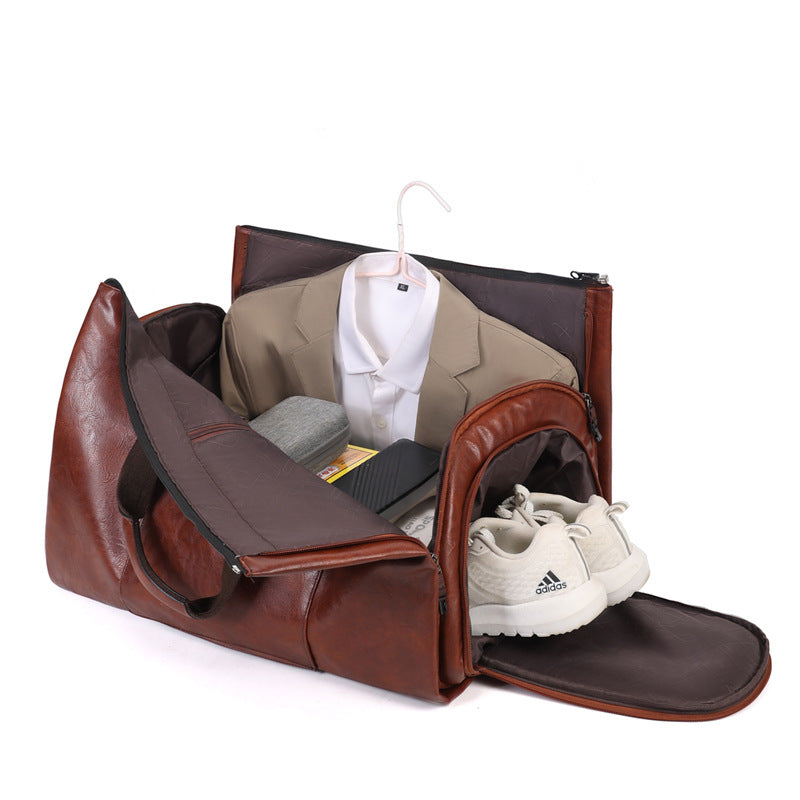Retro Fashion Suit Business Outing Foldable Travel Bags