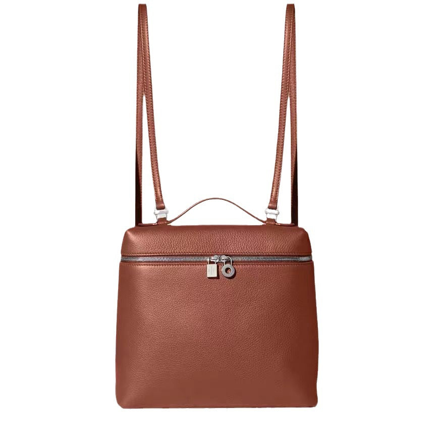 First Layer Leather Lunch Box Large Backpacks