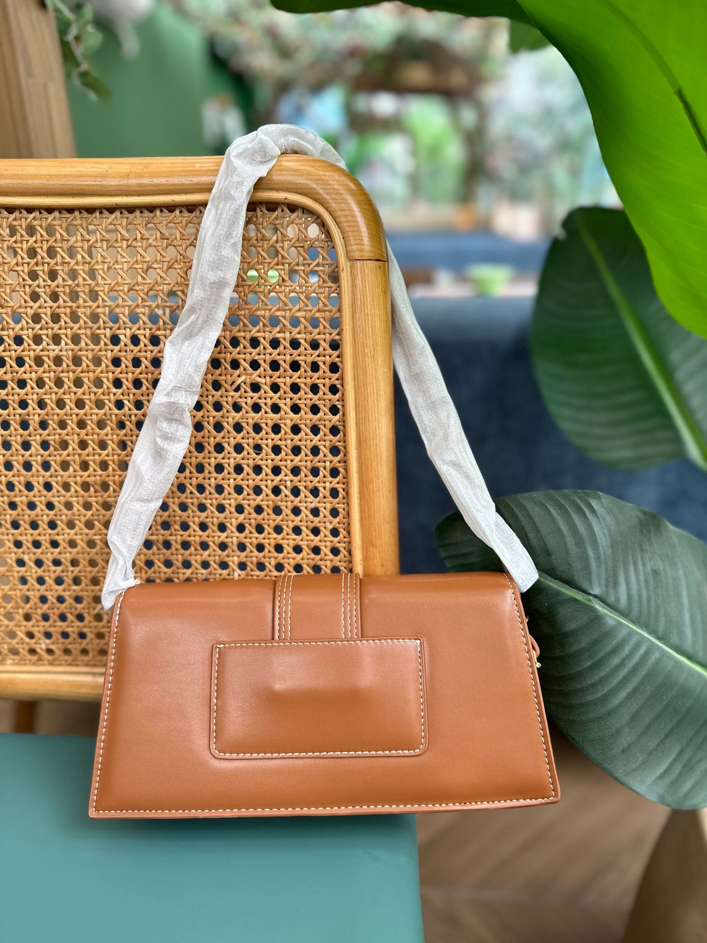 Women's High-grade Design Versatile Baguette Underarm Small Square Bags