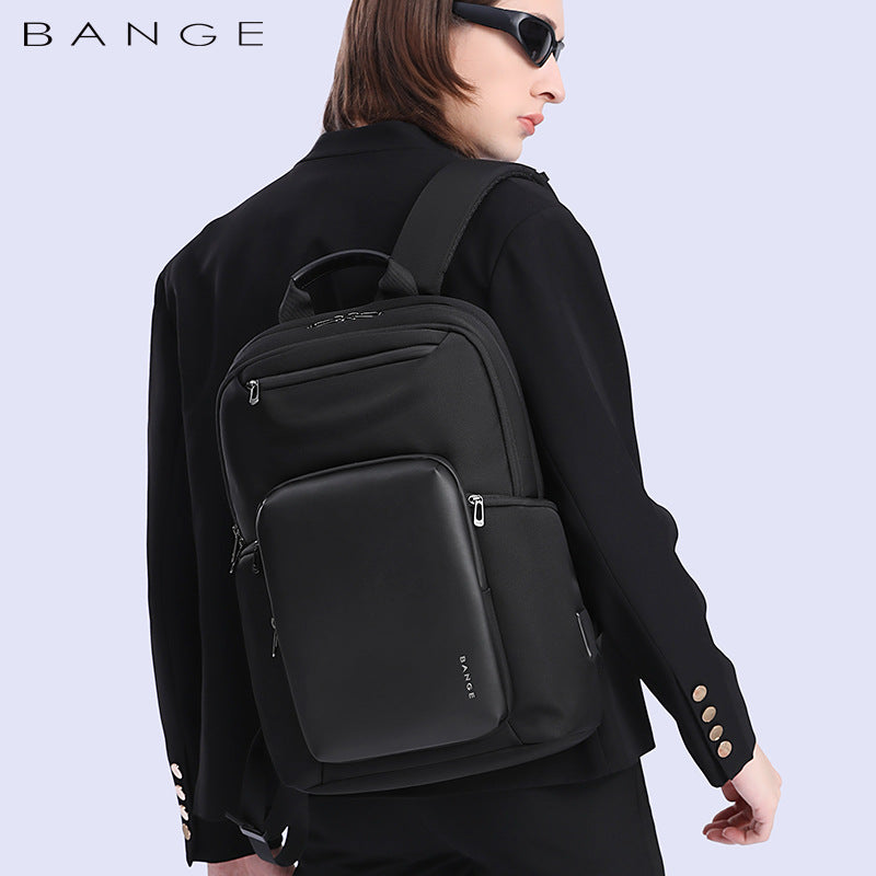 Men's Business Korean Style Large Capacity Commuter Backpacks