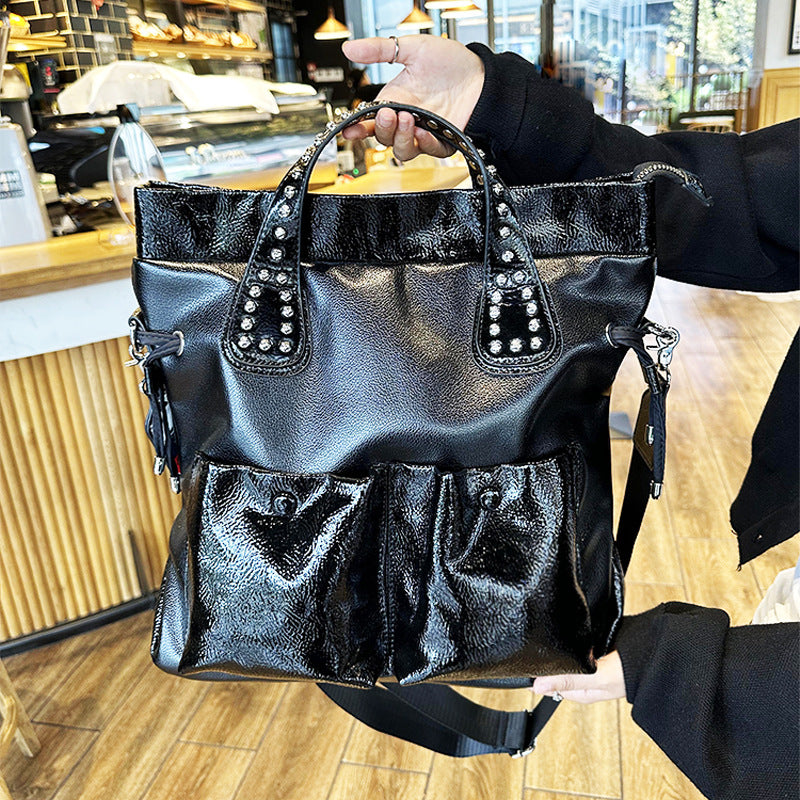 Women's Soft Leather Big Large Capacity Tote Bags