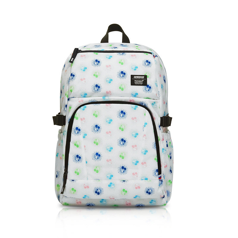 American Boys Cartoon Campus Large Capacity Spine Backpacks