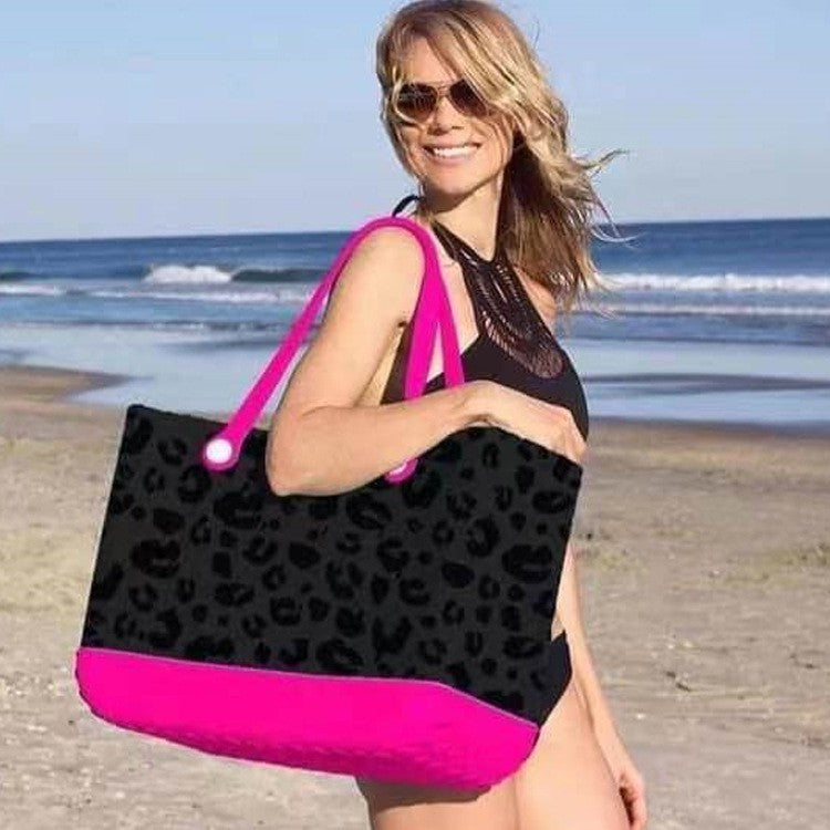 Women's Beach Hole Big Vegetable Basket Pet Handbags