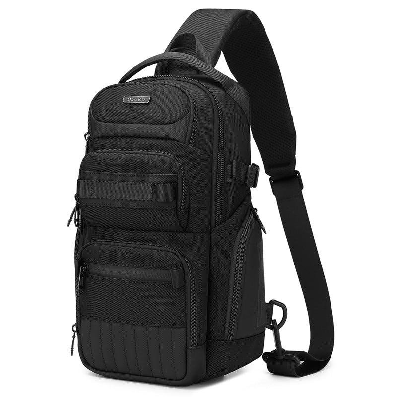 Men's Classic High-grade Waterproof Multifunctional Leisure Men's Chest Bags
