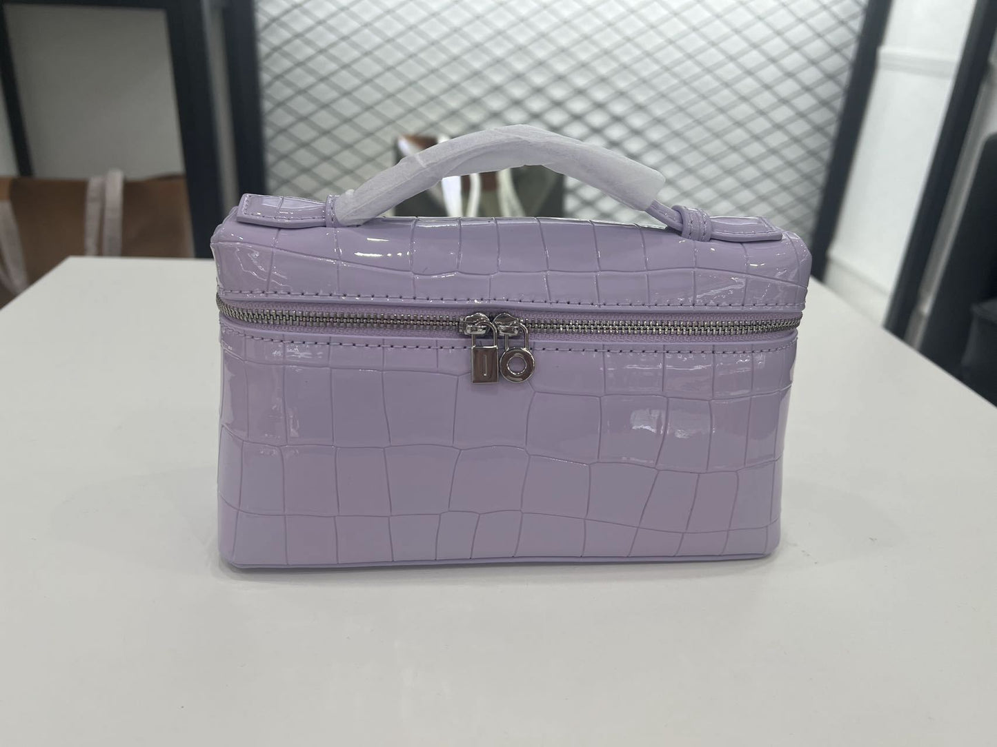 Women's Lunch Box Genuine Leather Portable For Bags