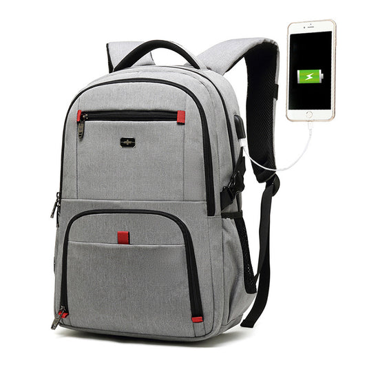 Waterproof Oxford Cloth Business Computer Charging Backpacks