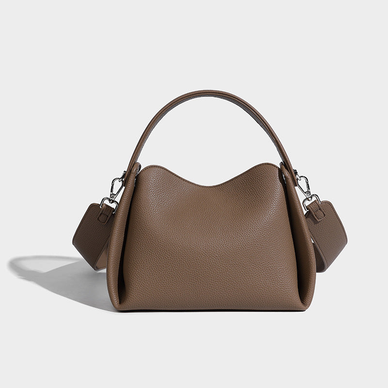 Female Niche High Sense Versatile Solid Crossbody Bags