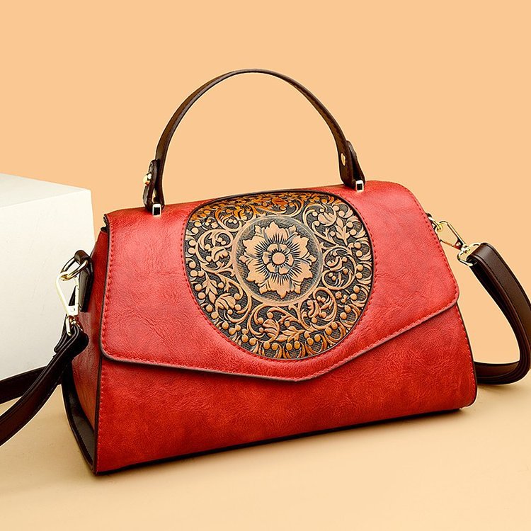 Women's Summer Large Capacity Chinese Retro Fashion Crossbody Bags