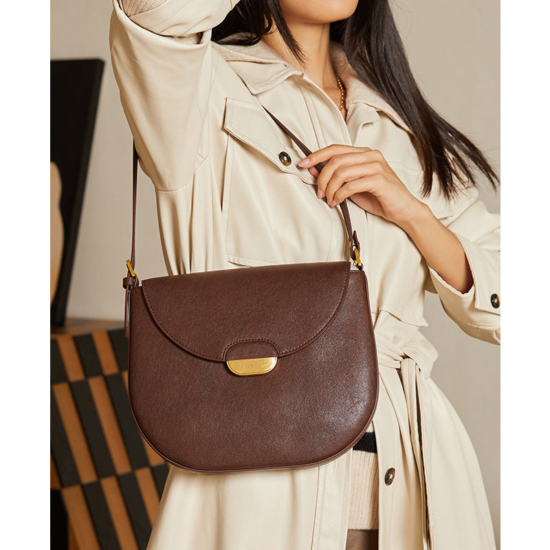 Women's Underarm Large Capacity Commuter Genuine Leather Armpit Bags