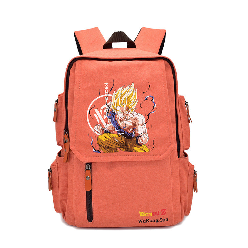 Fire Shadow Totoro One Piece Large Backpacks