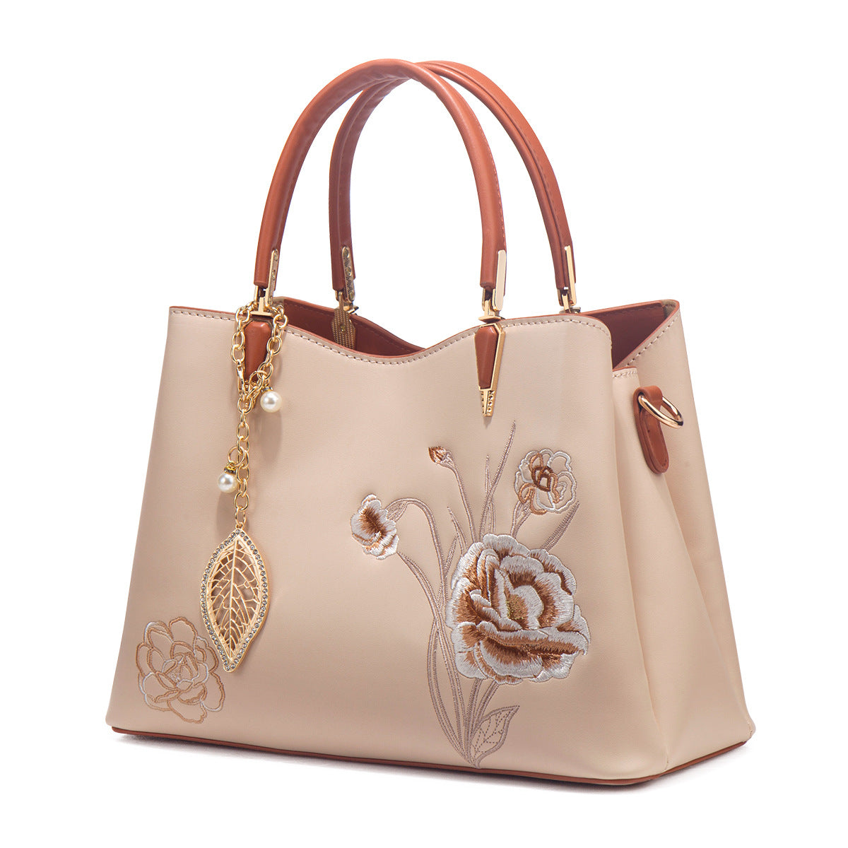 Women's Chinese Style Large Capacity Portable Lady Handbags