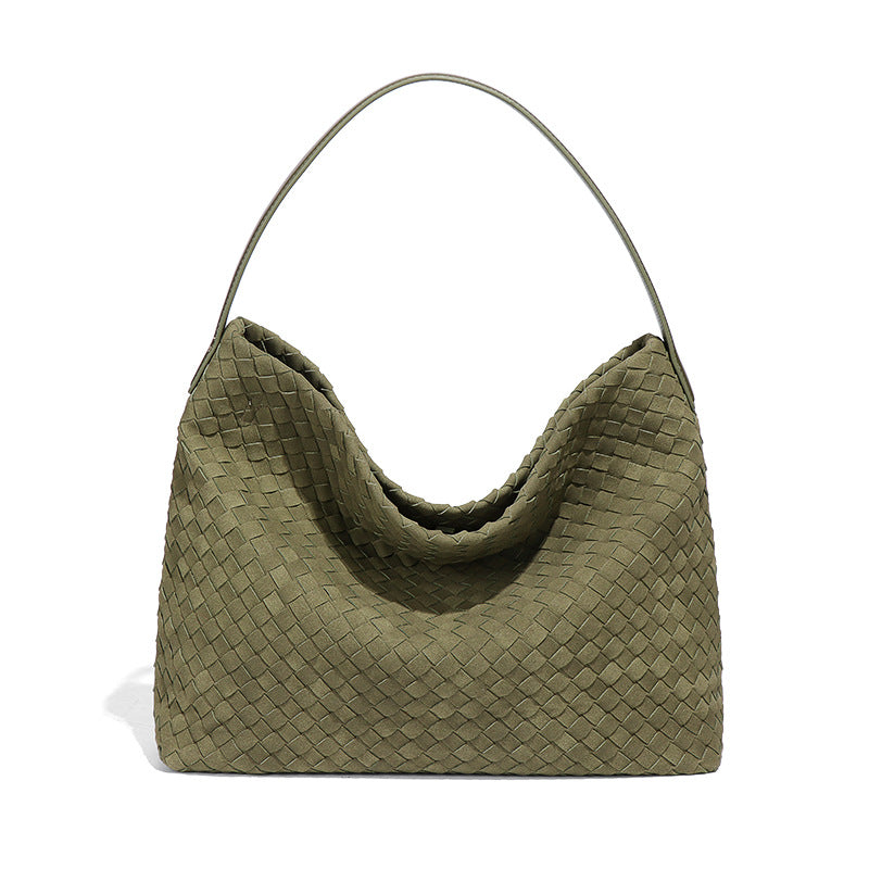 Women's High-grade Large Capacity For Woven Underarm Tote Bags