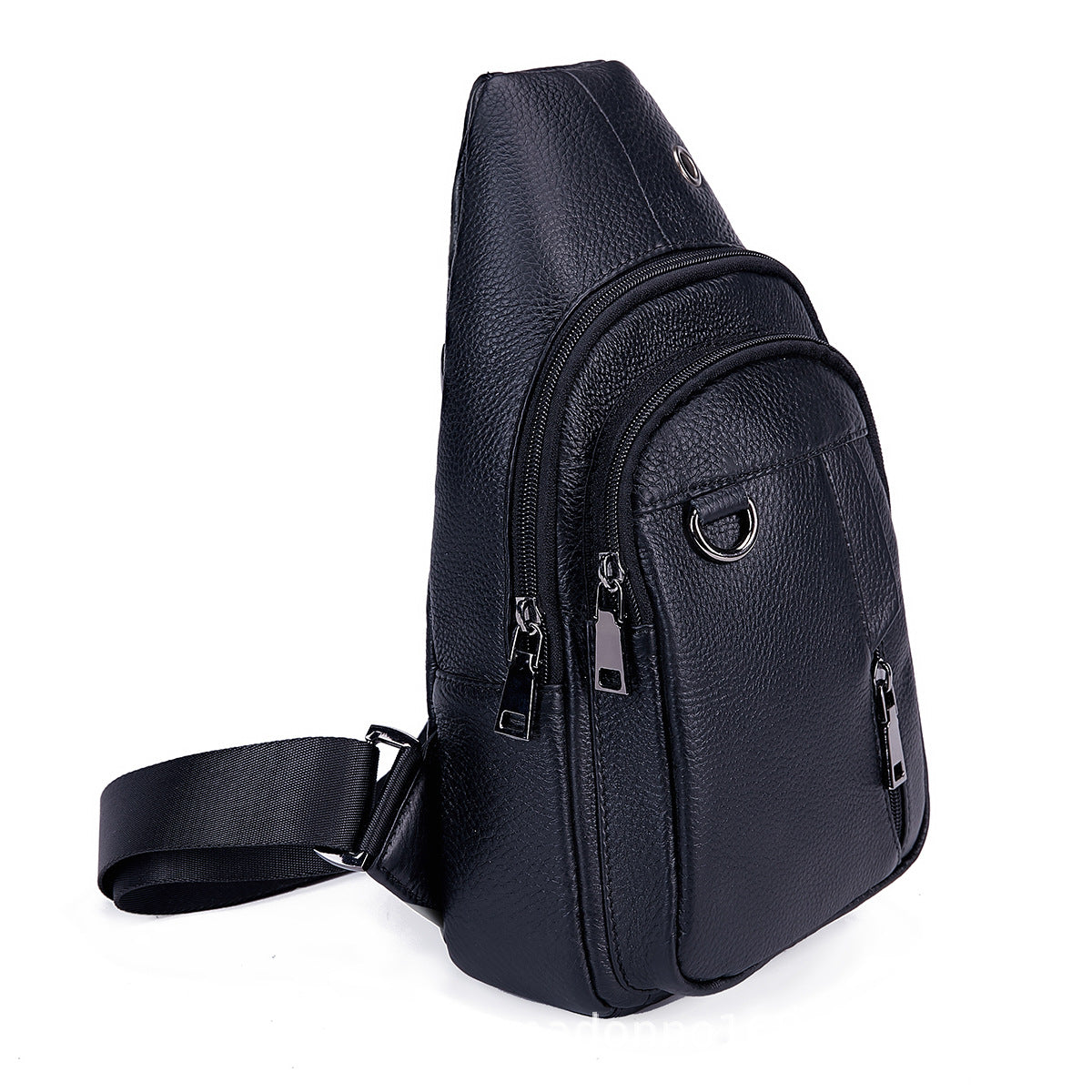 Women's & Men's & Genuine Leather Fashion Cattlehide Men's Chest Bags