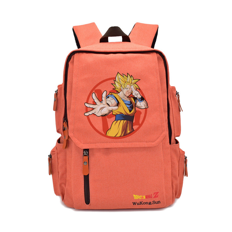 Fire Shadow Totoro One Piece Large Backpacks