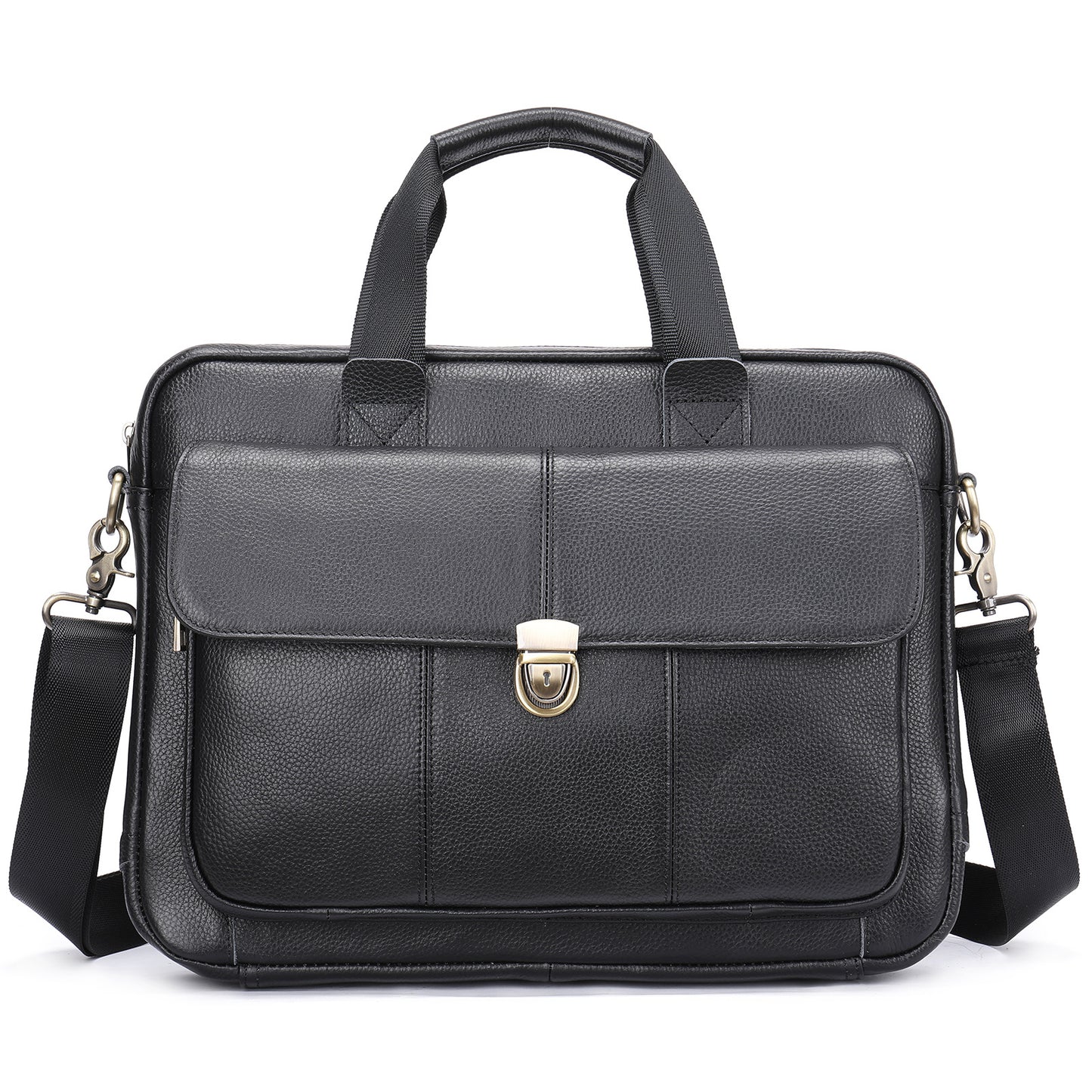 Men's Retro Leather Large Capacity Business Computer Men's Briefcases