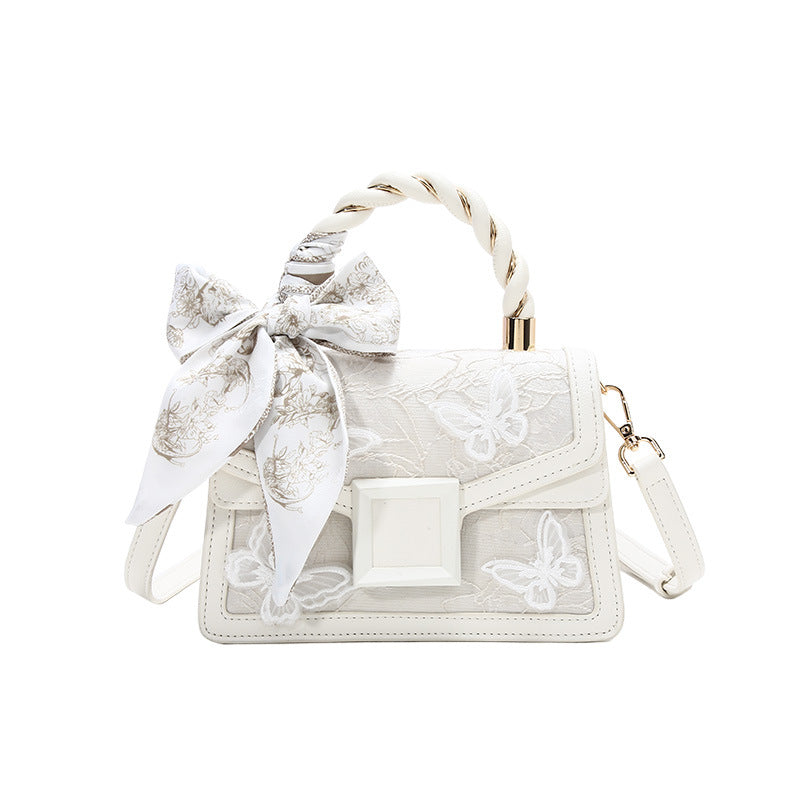 Innovative Charming High-grade Bowknot Trendy Beautiful Small Square Bags