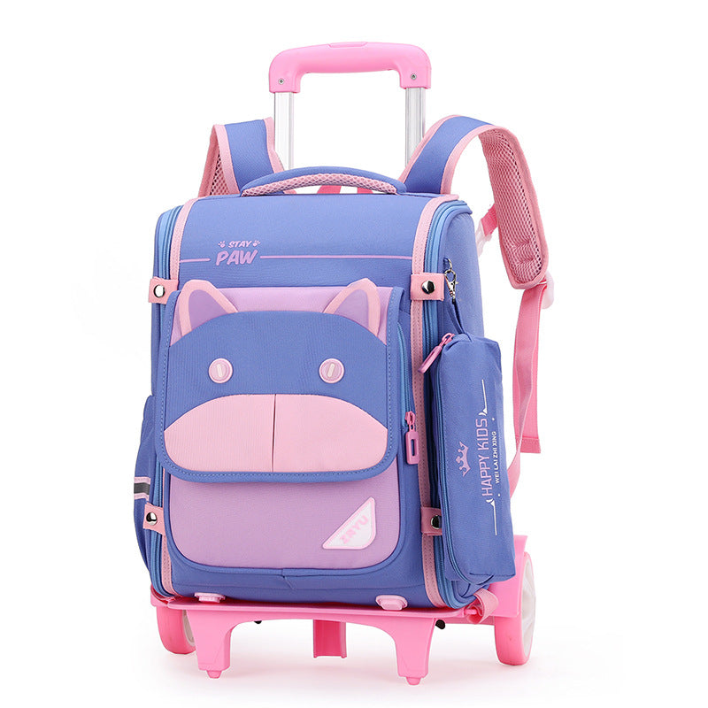 Women's & Men's & Natural Fish Primary Grade Printing Elementary School Students' Schoolbags