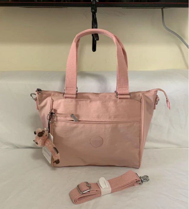 Women's Summer Limited Nylon Canvas Monkey Portable Handbags