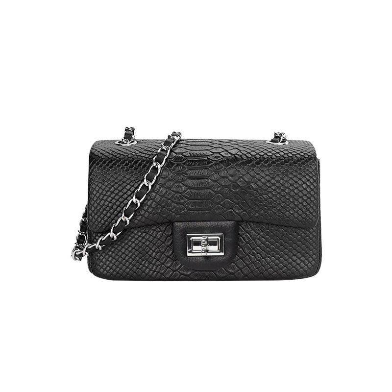Boutique Yak Style Chain Underarm Genuine Bags