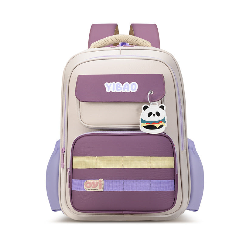 Children's Primary Waterproof Oxford Cloth Spine Protection Elementary School Students' Schoolbags