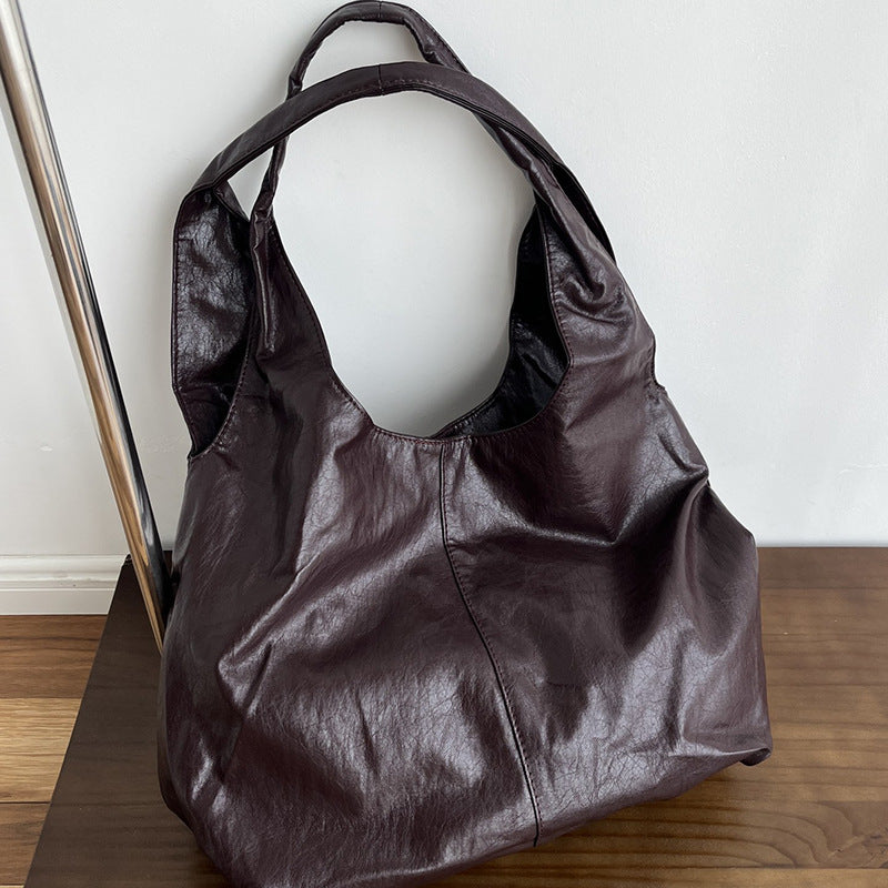 Simple Black Underarm Niche Fashion High Bags