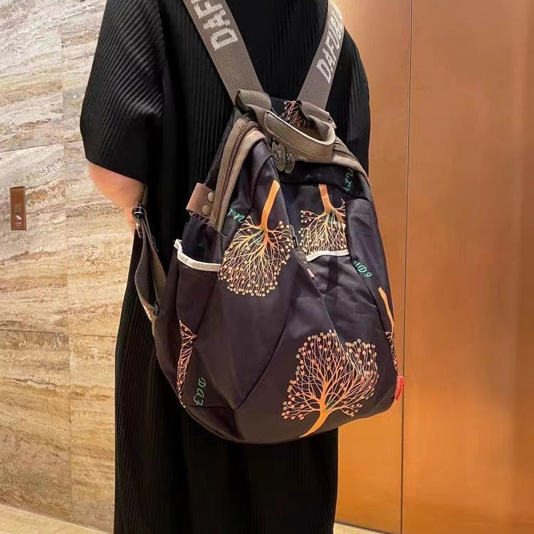 Women's New Slouchy Versatile Fashion Canvas Backpacks
