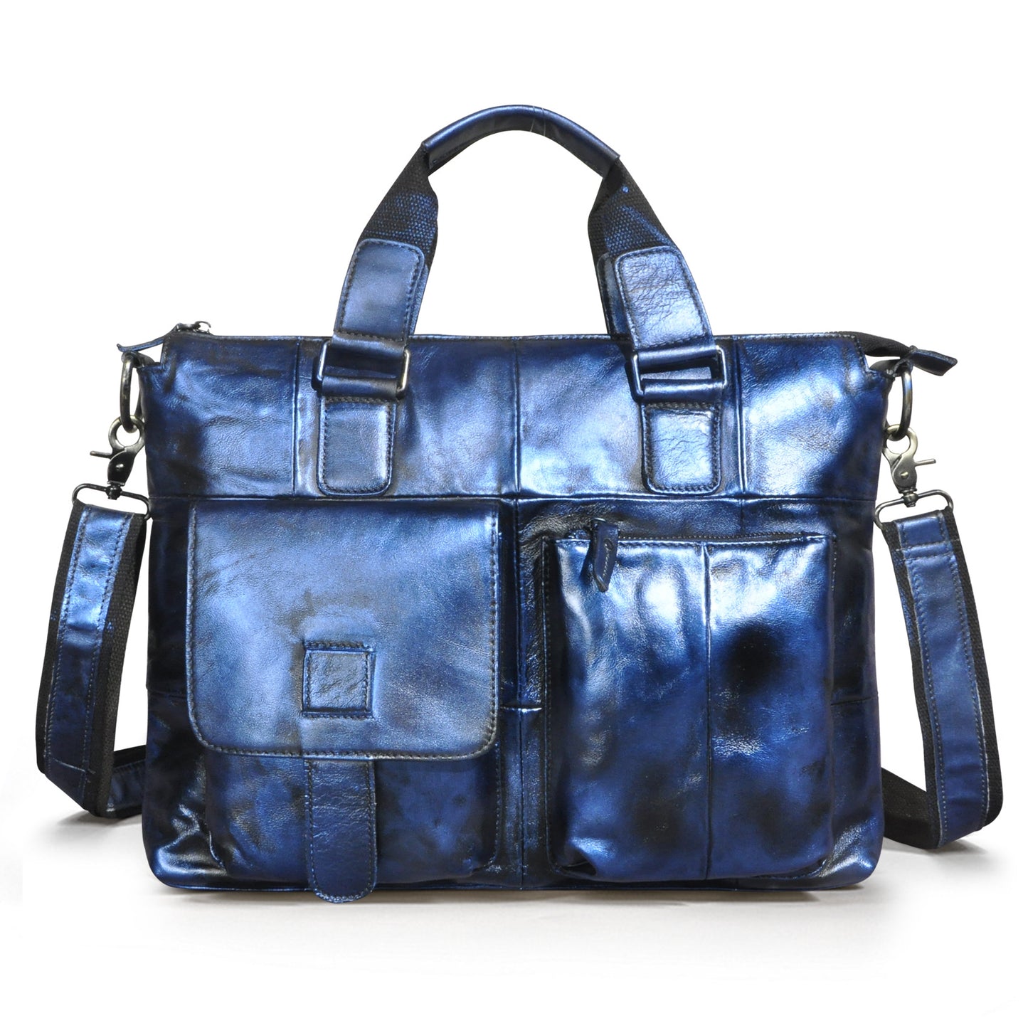 Men's First Layer Crazy Horse Leather Cowhide Bags
