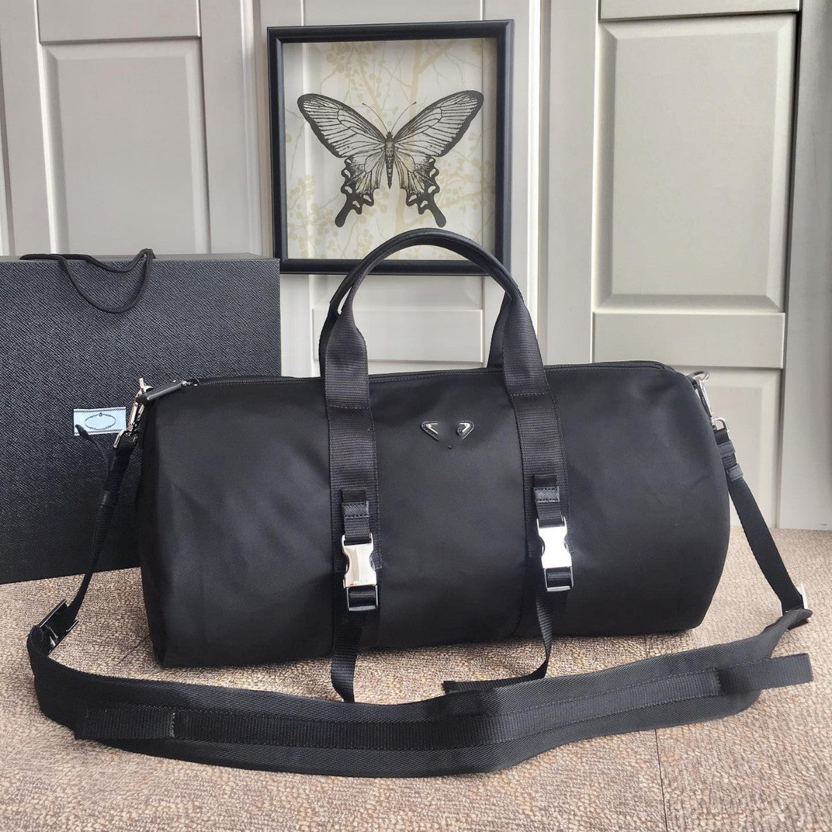 P Home Parachute Nylon Large Capacity Travel Bags