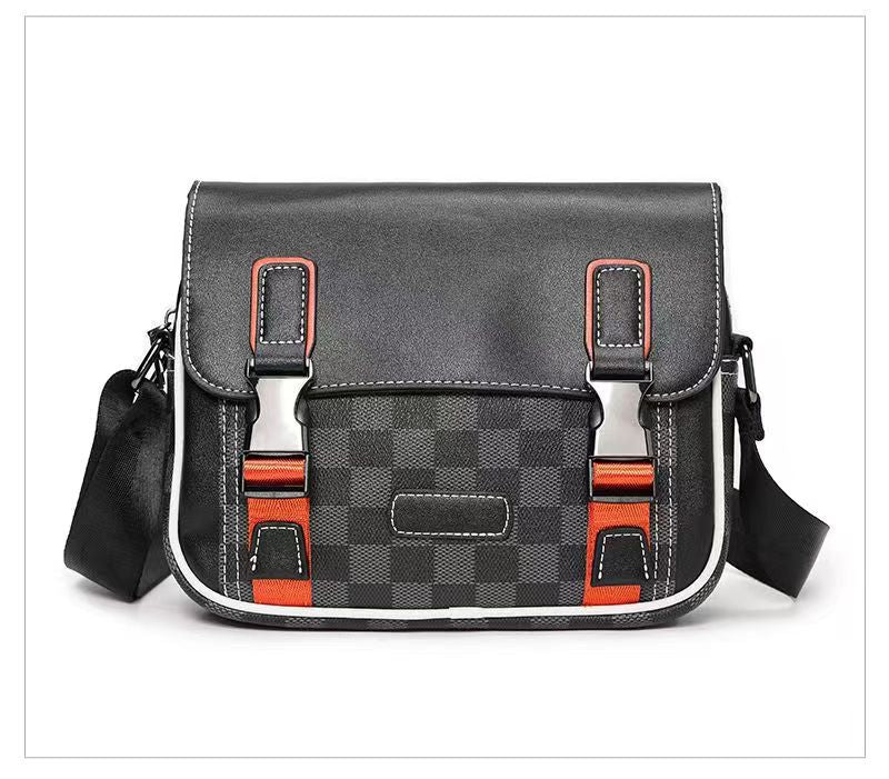Men's Light Luxury Cambridge Fashion Green Schoolboy Men's Messenger Bags