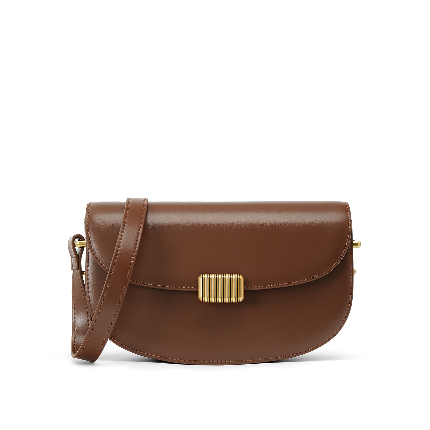 Women's Design Underarm Retro Saddle Advanced Texture Crossbody Bags