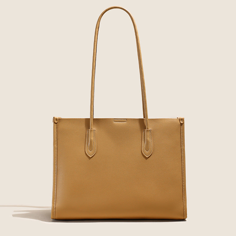 Women's Genuine Leather High-grade Large Capacity Commuter Shoulder Bags
