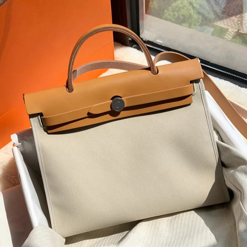 Women's Fashion Trendy Portable Large Capacity Genuine Bags