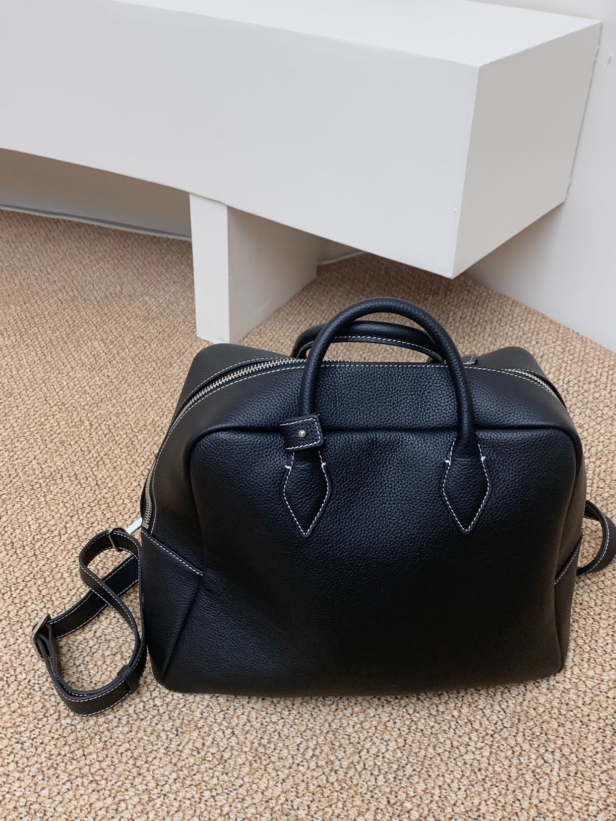 Handmade First Layer Cowhide Large Capacity Backpacks