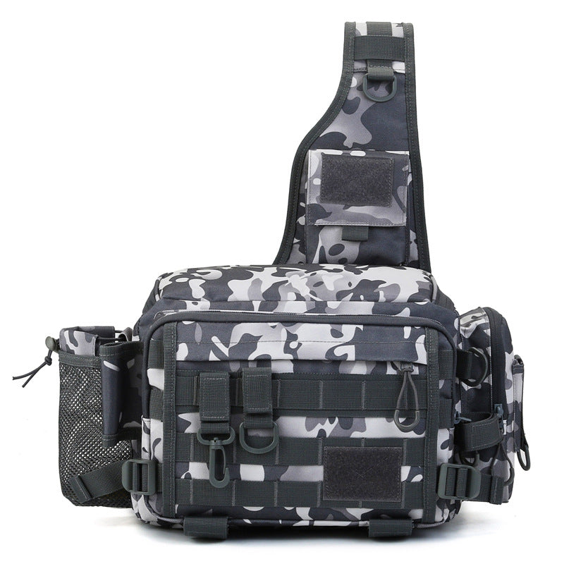 Lure Multifunctional Waterproof Portable Camouflage Pole Sports Backpacks