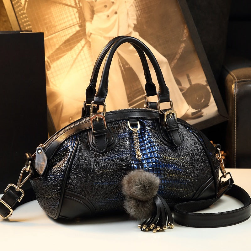 Women's Soft Leather Mother Large Capacity Light Handbags