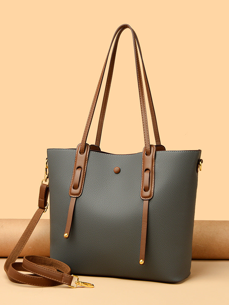 Women's Fashion Refined Simple Large Capacity Commuter Shoulder Bags