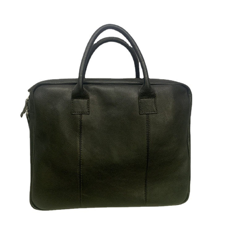 Men's Vintage Genuine Leather One Cowhide Business Men's Briefcases