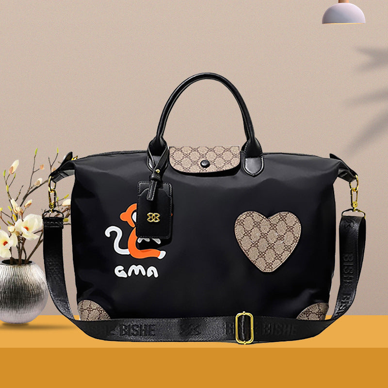 Women's & Men's & Dumpling Light Luxury Design Large Capacity Tote Bags