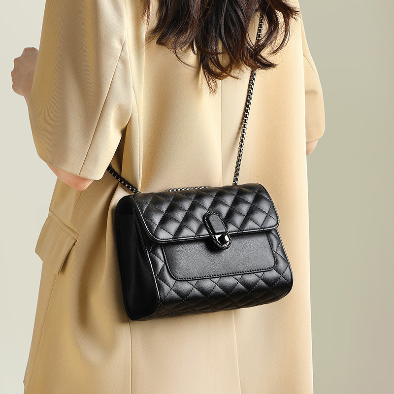 Women's Summer Rhombus Chain Light Luxury High-grade Crossbody Bags