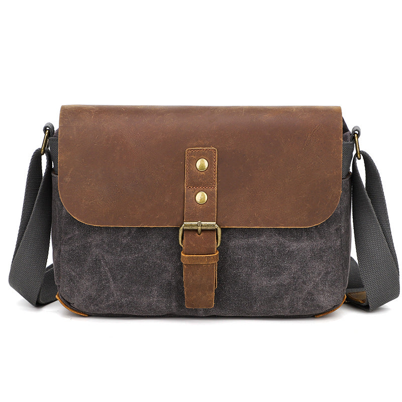 C. Cotton Retro Waterproof Canvas With Bags