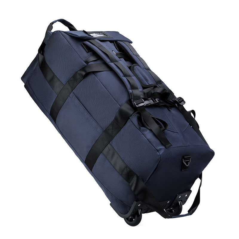 Capacity Multifunctional With Wheels Folding Camping Travel Bags