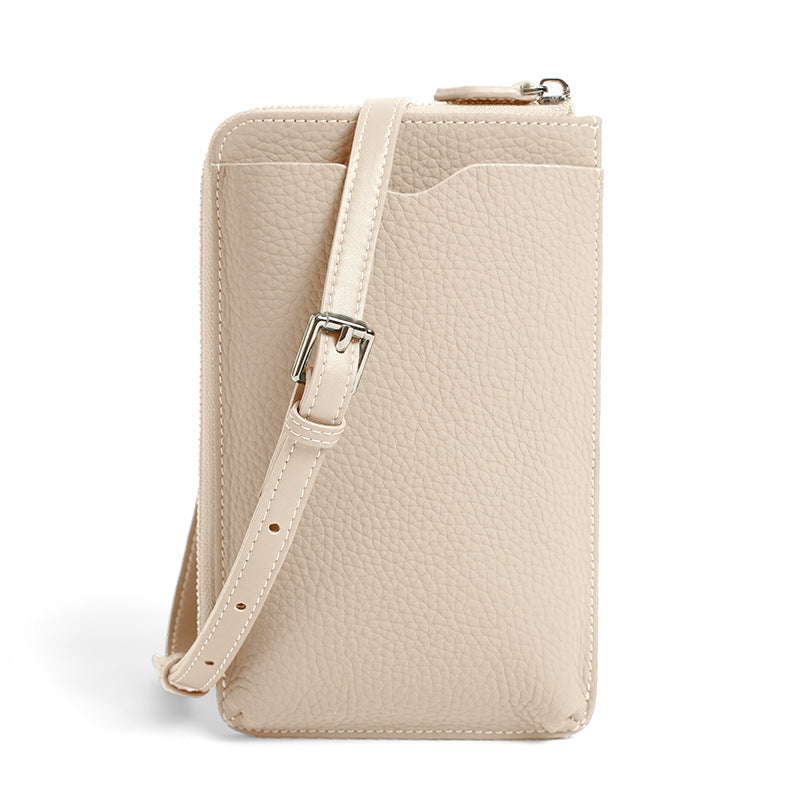 Women's Leather First Layer Cowhide Fashion Cell Phone Bags