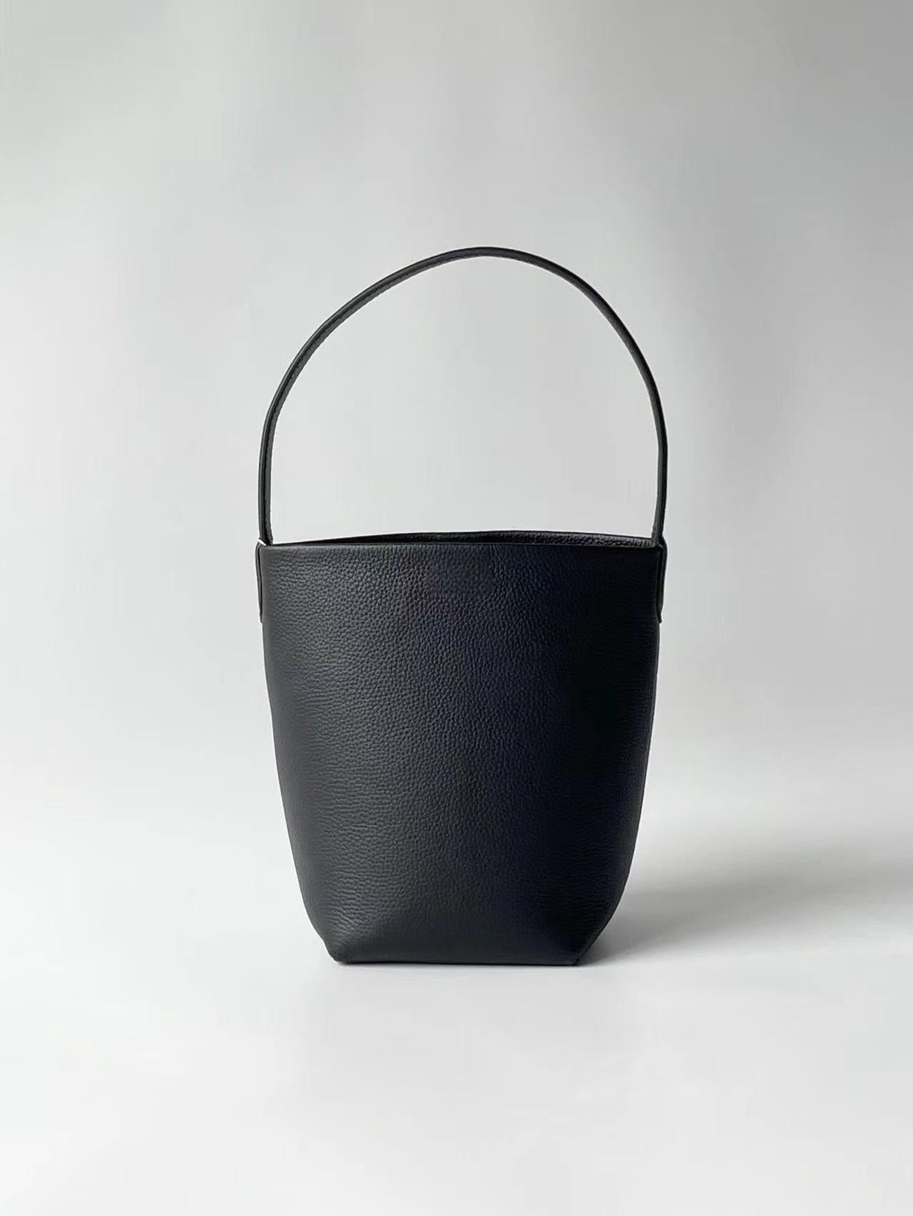 Soft Suede Cowhide Matte Leather Large Bucket Bags