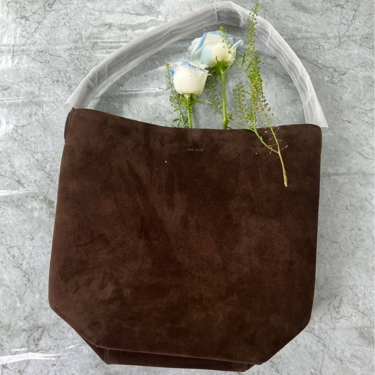 Women's Suede Light Winter Style Avocado Green Bucket Bags