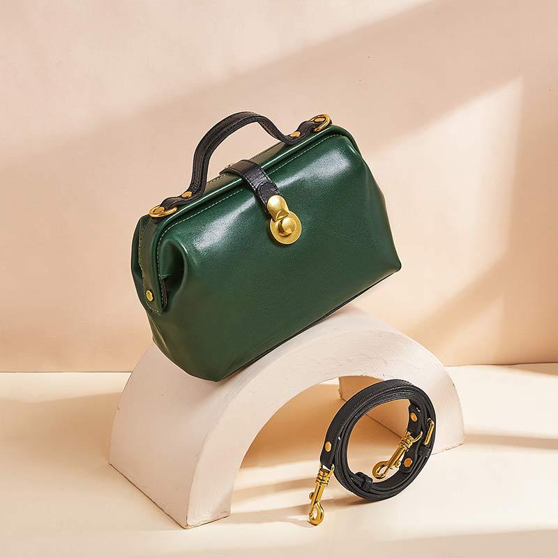 Women's Vintage Leather First Layer Vegetable Tanning Bags