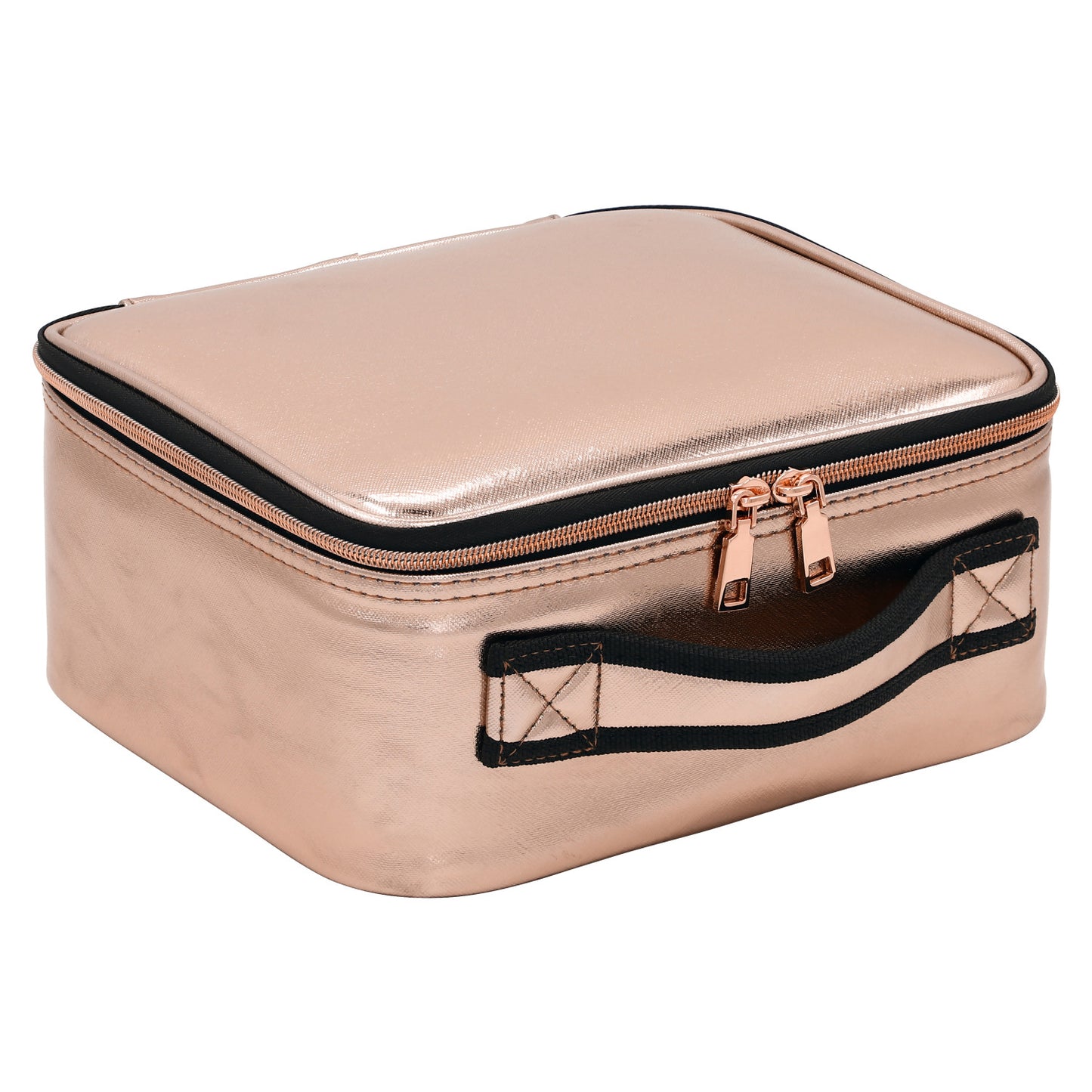 Capacity With Light Mirror Good-looking Storage Cosmetic Bags