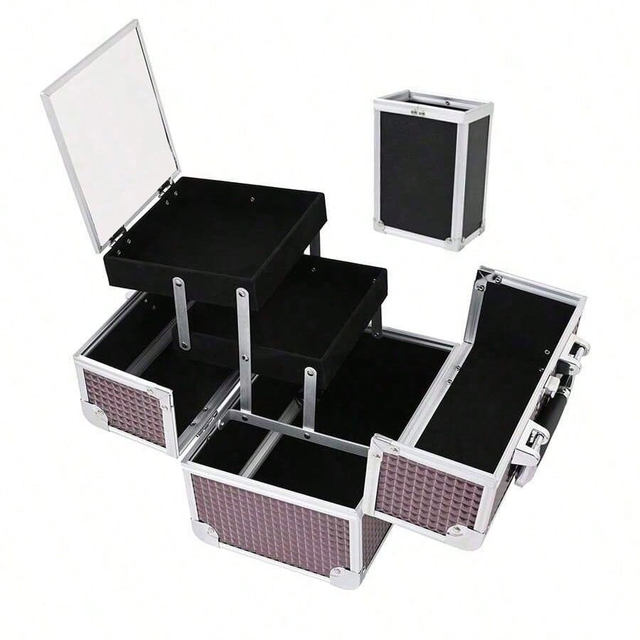 Professional Portable Cosmetics Storage Box Advanced Cosmetic Cases