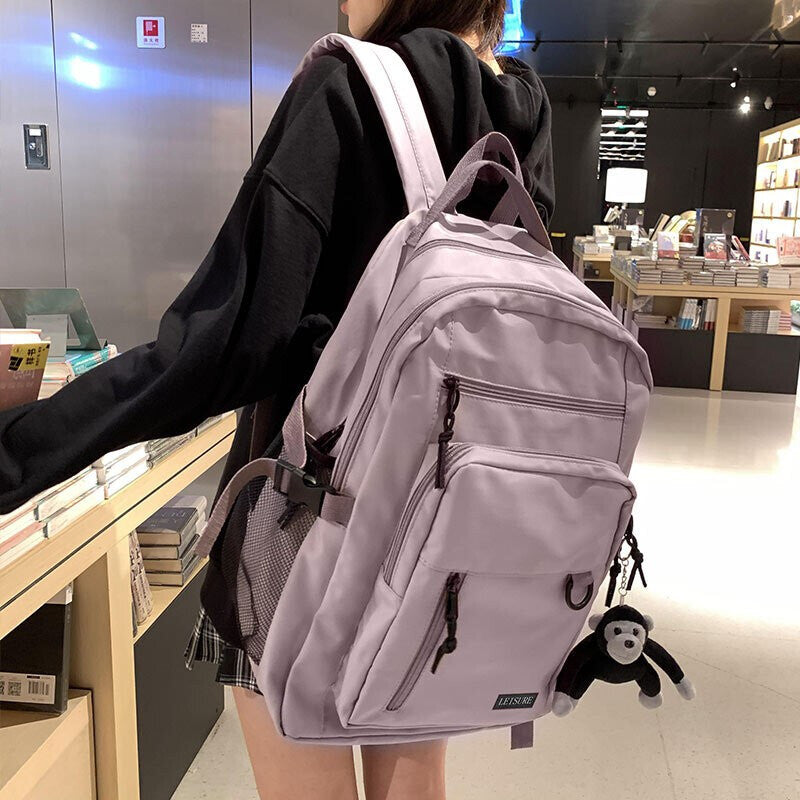 Junior Korean Style Trendy Fashion Large Backpacks
