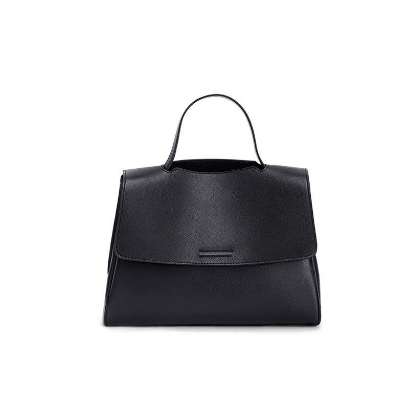 Women's Large Capacity Underarm Genuine Leather Commuter Handbags